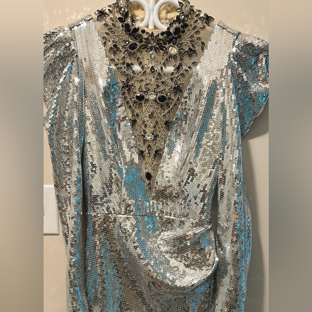 Seaqins silver dress